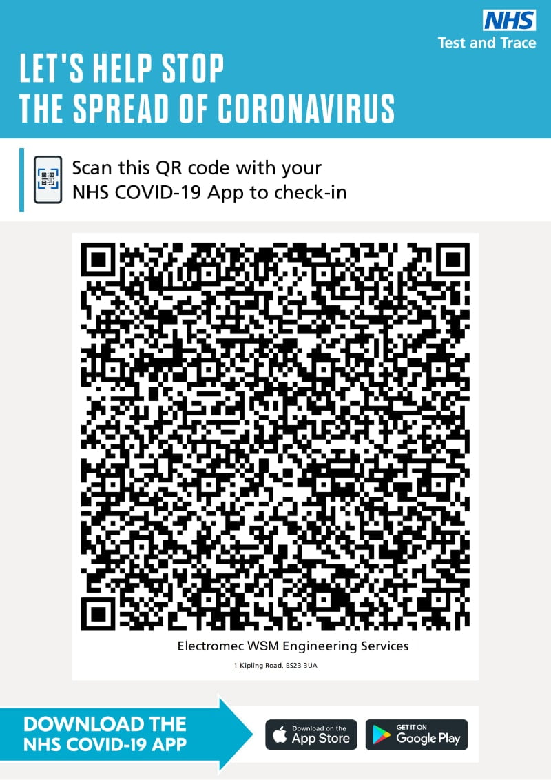 Coronavirus QR code